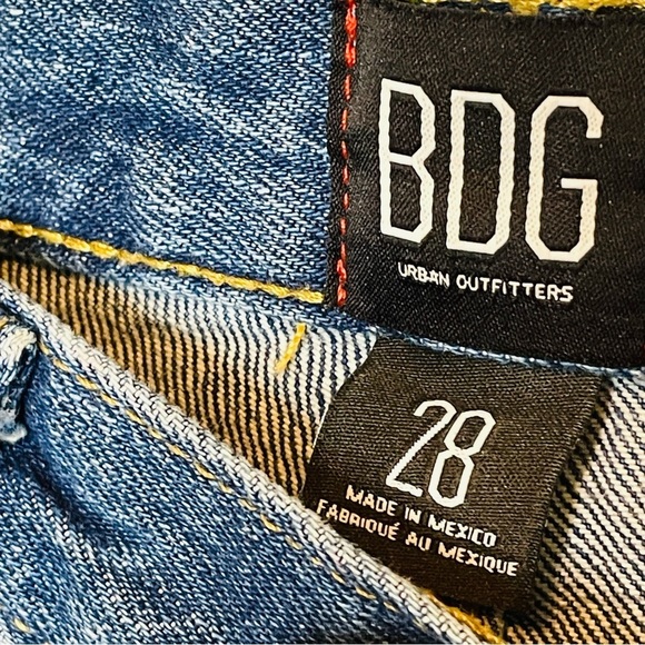 BDG High Rise Distressed Denim Jean Shorts - Picture 4 of 8